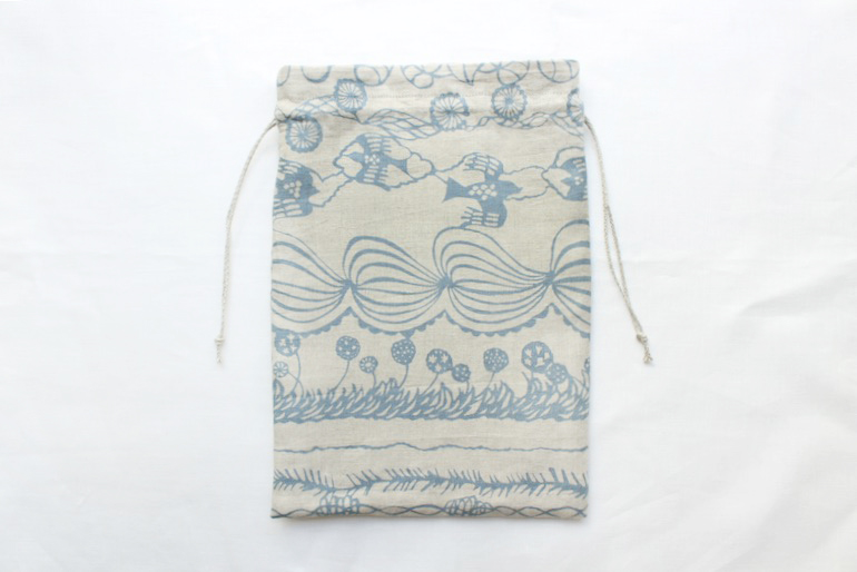 風でつくる巾着セット